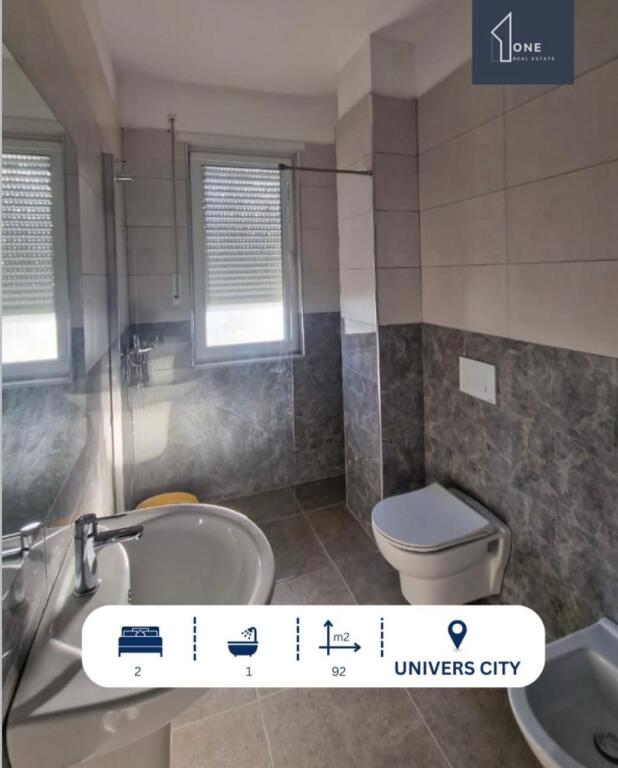 APARTAMENT 2+1 ME QERA, UNIVERS CITY