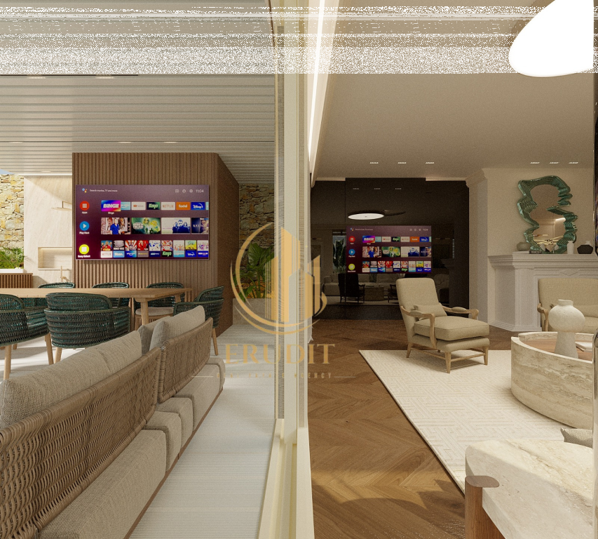 SHITET PENTHOUSE LUKSOZ 2+1 + 2 TUALETE  UJË I FTOHTË  ME VERANDË TË MADHE