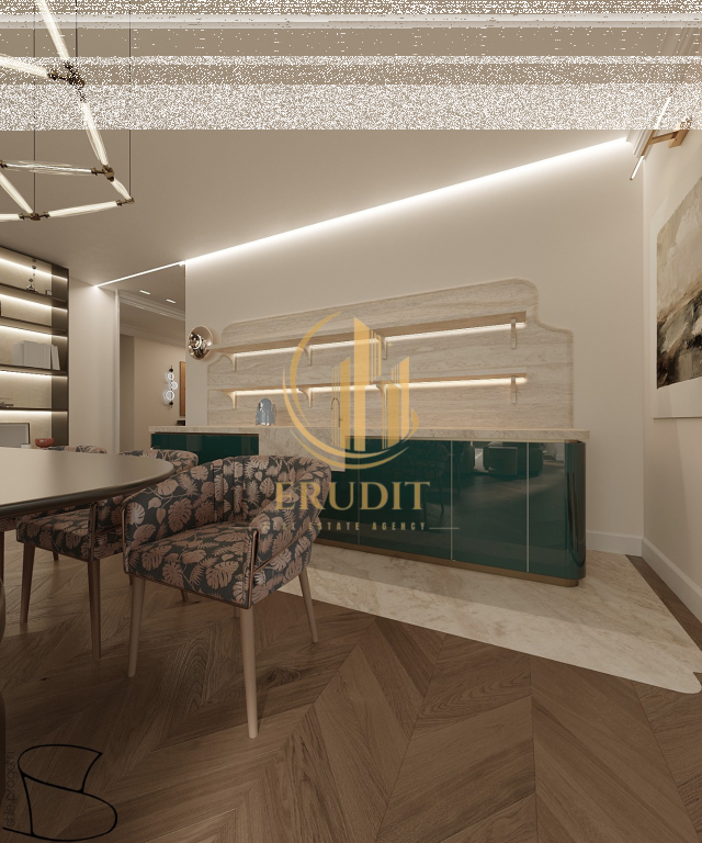 SHITET PENTHOUSE LUKSOZ 2+1 + 2 TUALETE  UJË I FTOHTË  ME VERANDË TË MADHE