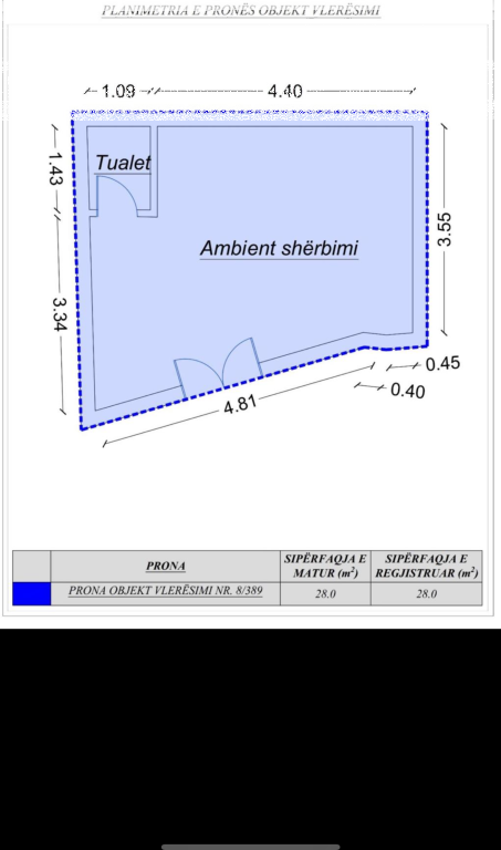 Shitet dyqan ne Laprake ngjitur me Shkollen Ahmet Gashi