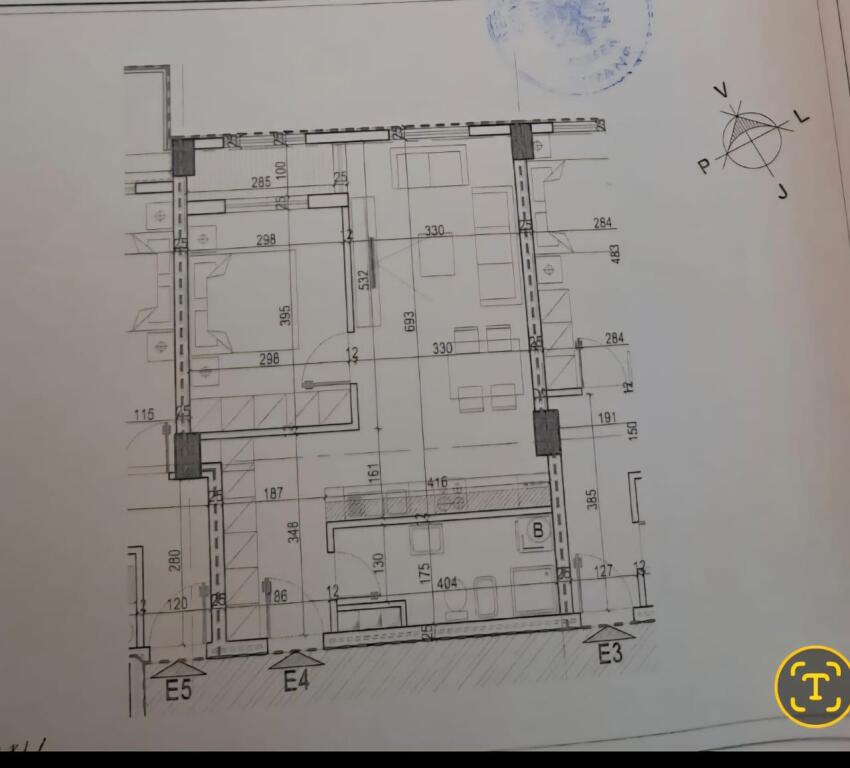 APARTAMENT 1+1 PER SHITJE kOMPLEKSI E-88 (LAPRAKE)