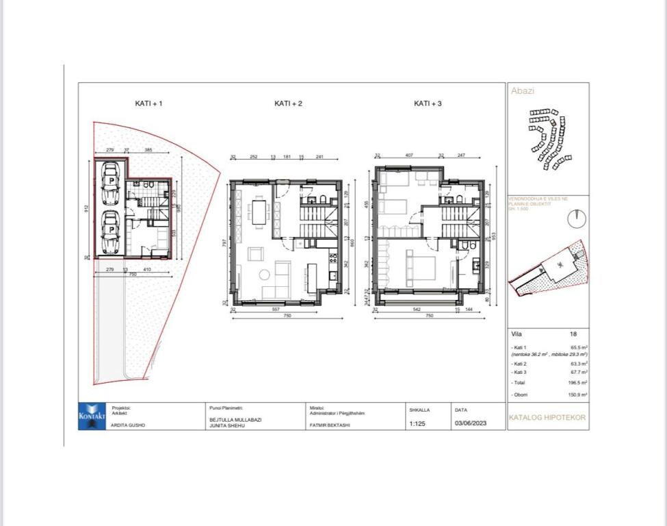 Vilë 3-katëshe me qira te ABA Residence – Farkë​, 197 m² 1.500 €