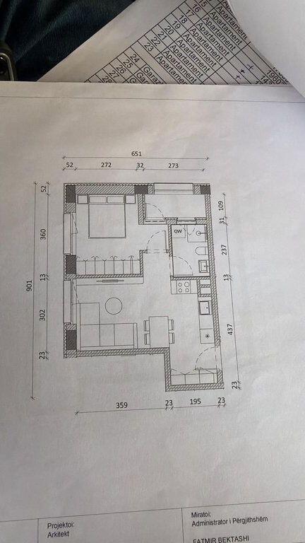 Apartament 1+1 Në Shitje në Ali Demi te Kadiu