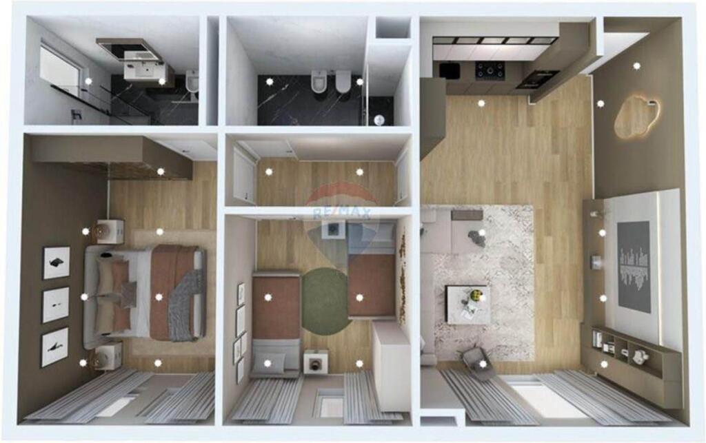 🏢 Apartment 2+1+2 for Sale – Riverside Residence, Tirana