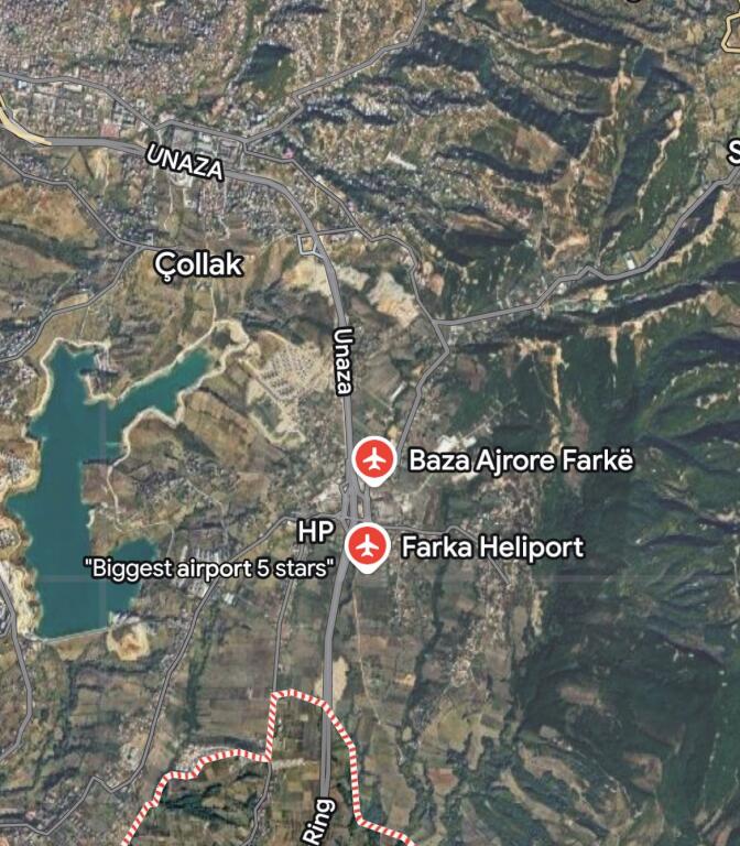 Shitet Toke ne Farke/ baza e Helikoptereve