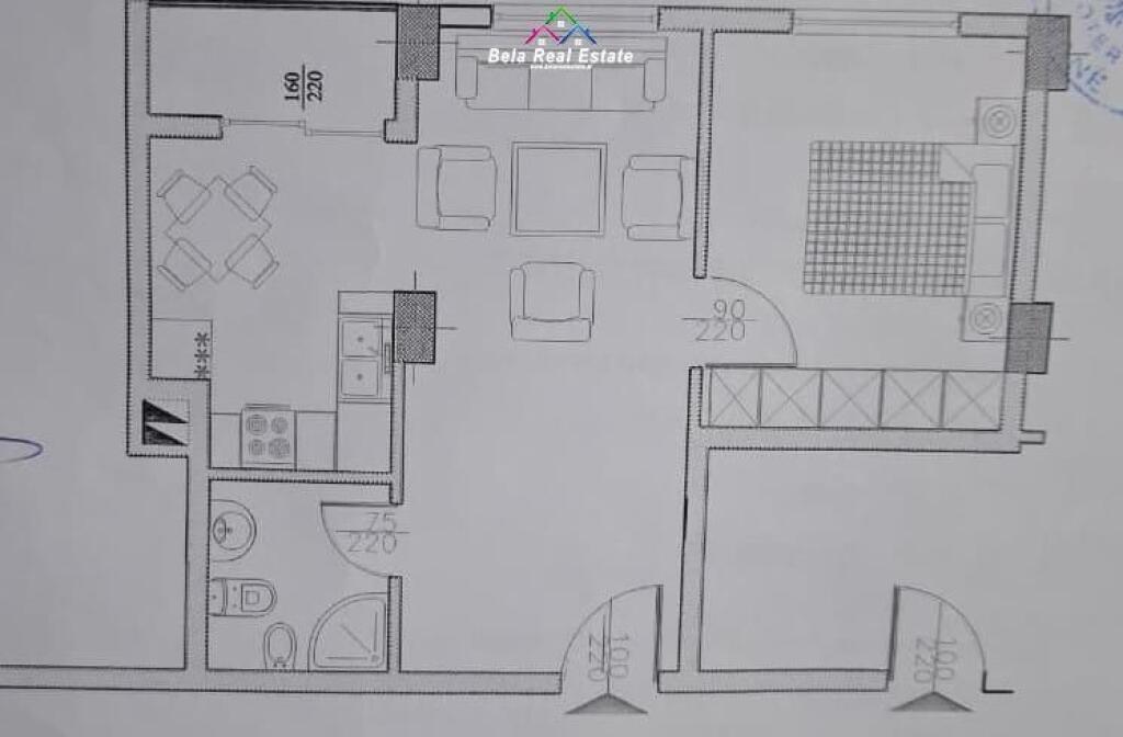 Apartament Ne Shitje 1+1 Ne Misto Mame (ID B110519) Tirane