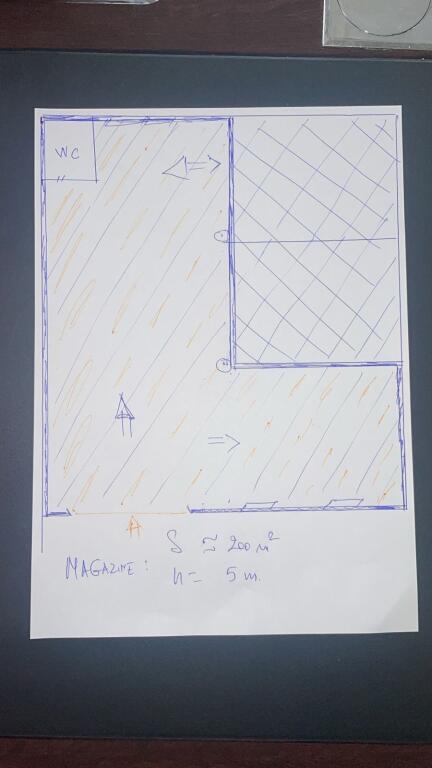 Magazzino in affitto a Prush