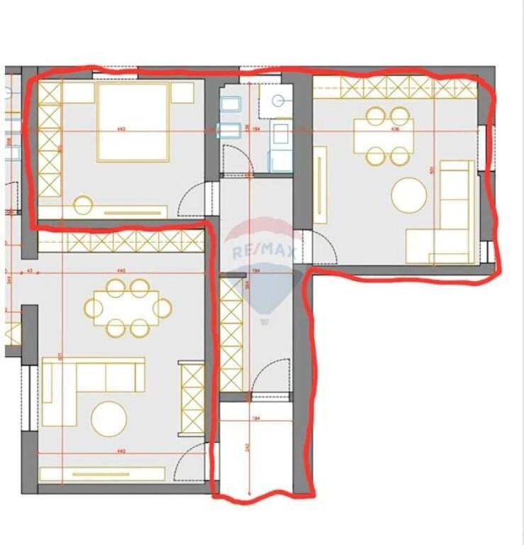 Apartment 1+1 for Sale – Osman Myderizi School