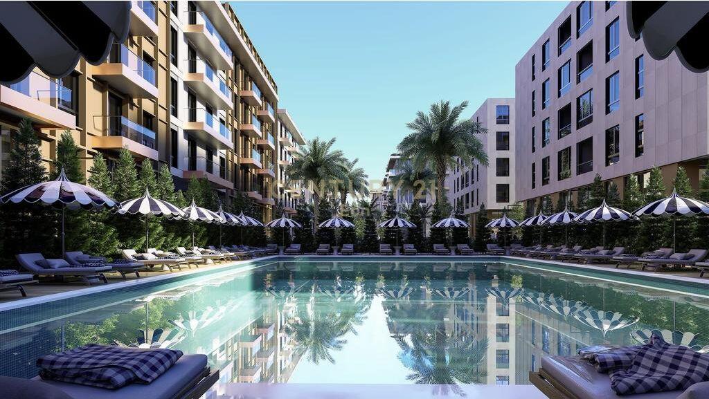 SHESIM APARTAMENT 1+1 OBJEKTI 1 TEK PALM PARADISE, QERRET !