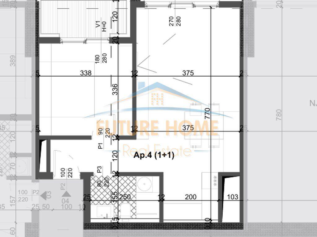 Shitet, Apartament 1+1, Filigree Tower