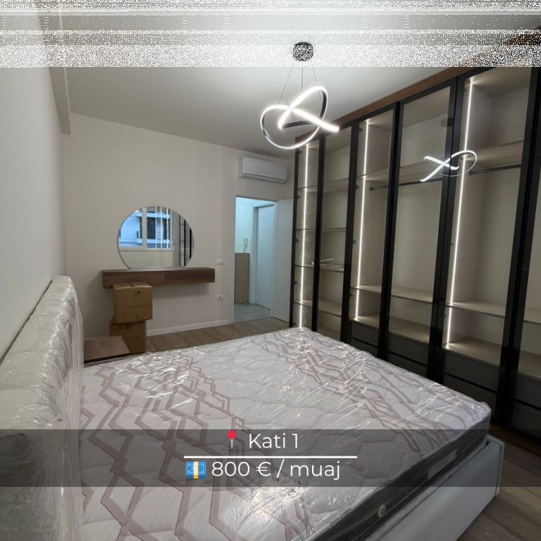 Apartament 1+1 me qira – Komuna e Parisit (Klinika Indiane)
