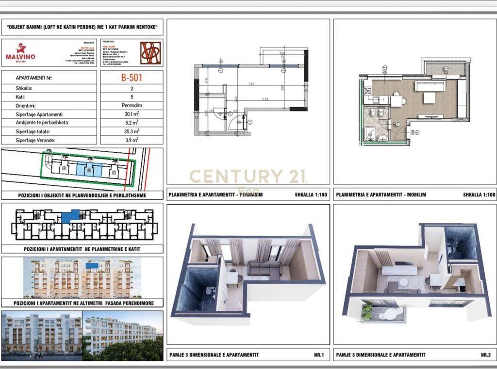 STUDIO FOR SALE " LA MER RESIDENCE "GOLEM !