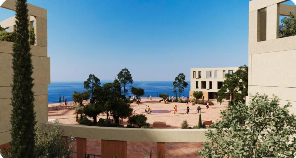 Shitet apartament 2+1+2 me pamje nga deti ne SanPalace , Palase Himare