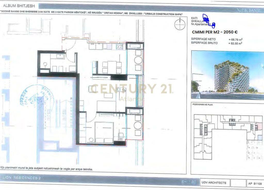 In vendita 2+1+2B a Lion Residenc 2