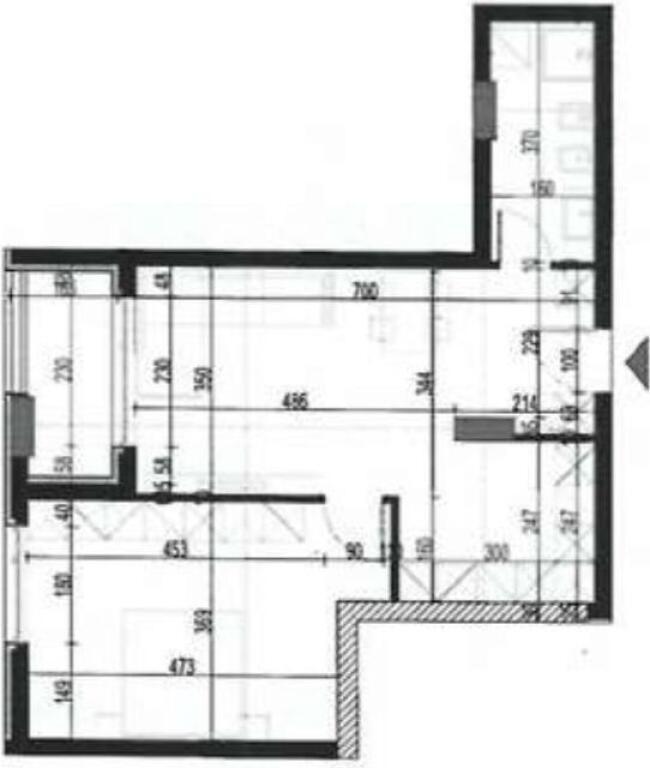 Appartamento 1+1 in vendita presso Residenca Platinum 2 a Paskuqan.