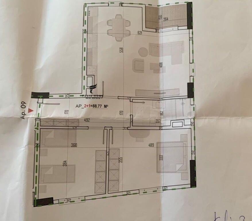 SHITET APARTAMENT 2+1 PASKUQAN 119.000 EURO