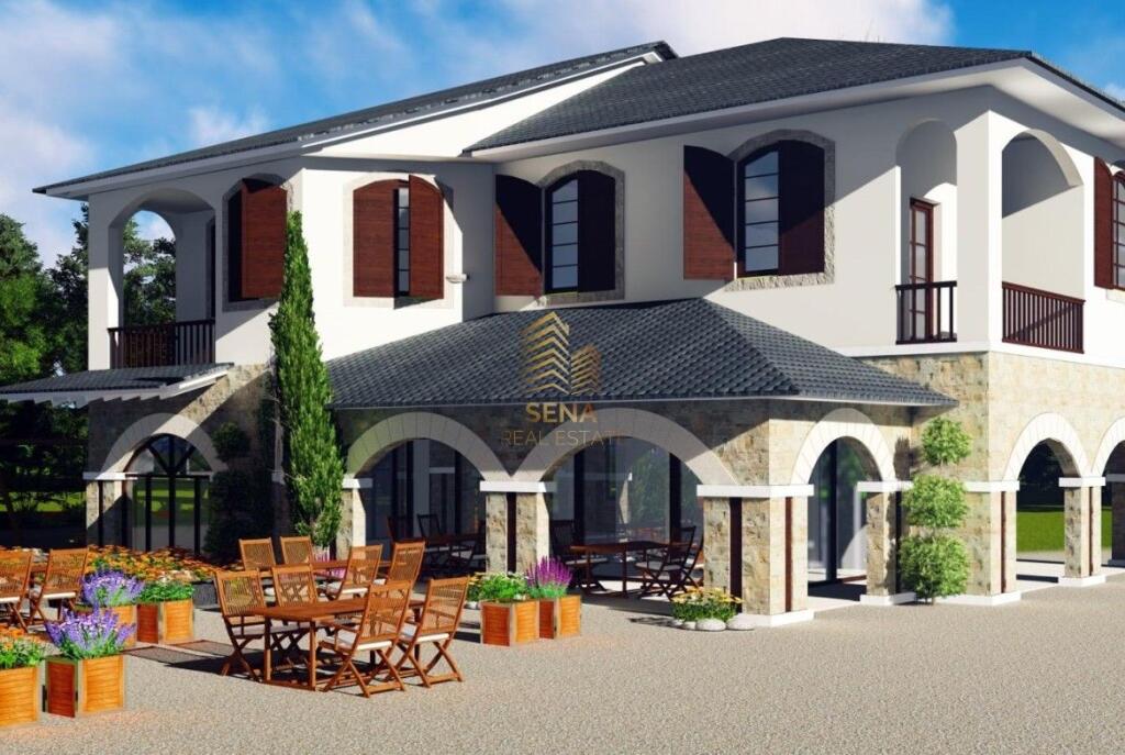 Jepet me qira Objekt biznesi 2 kate Restorant + Hotel, Durres ︱Rruga Kombetare Kombinat – Plepa, 3500 Euro/muaj