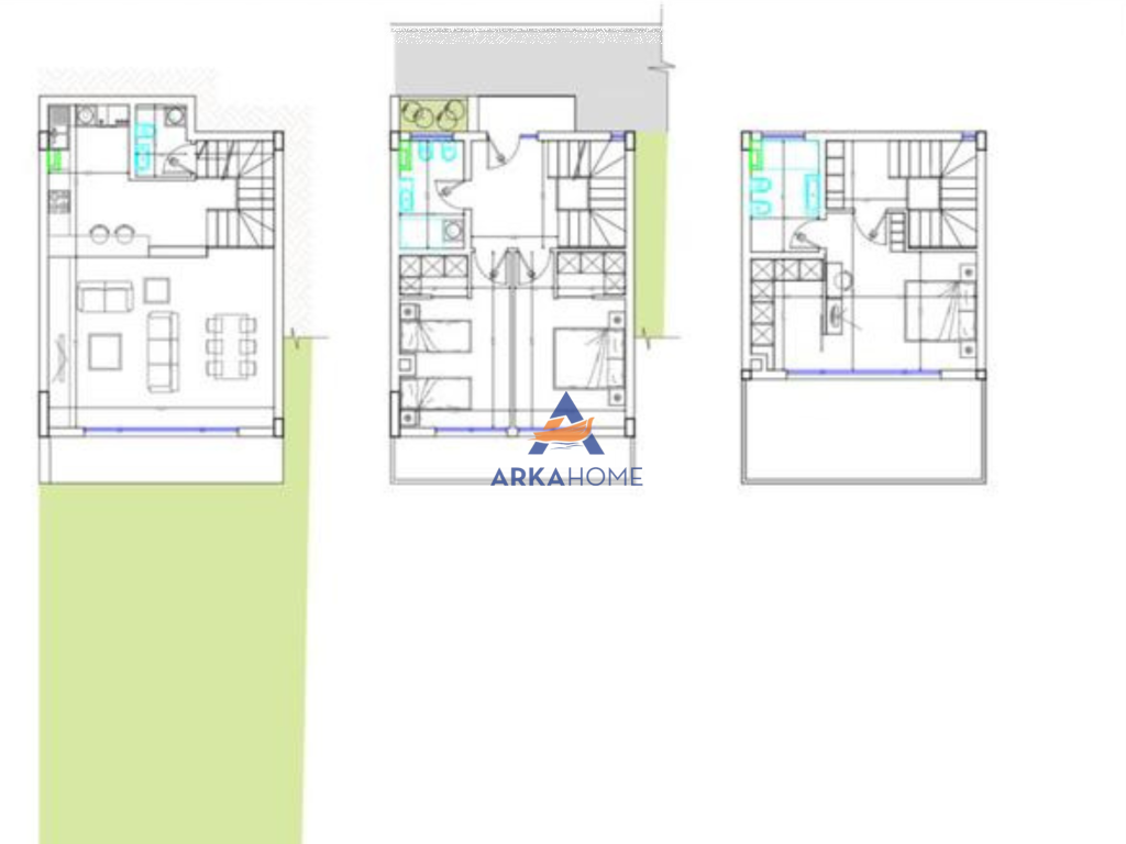 SHITET VILE LUXURY 3-KATESHE "MULLET" 650.000 EURO (I DISKUTUESHEM)