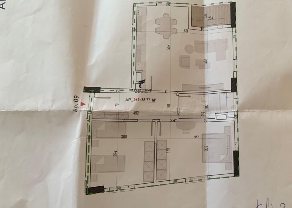 SHITET APARTAMENT 2+1 PASKUQAN 119.000 EURO