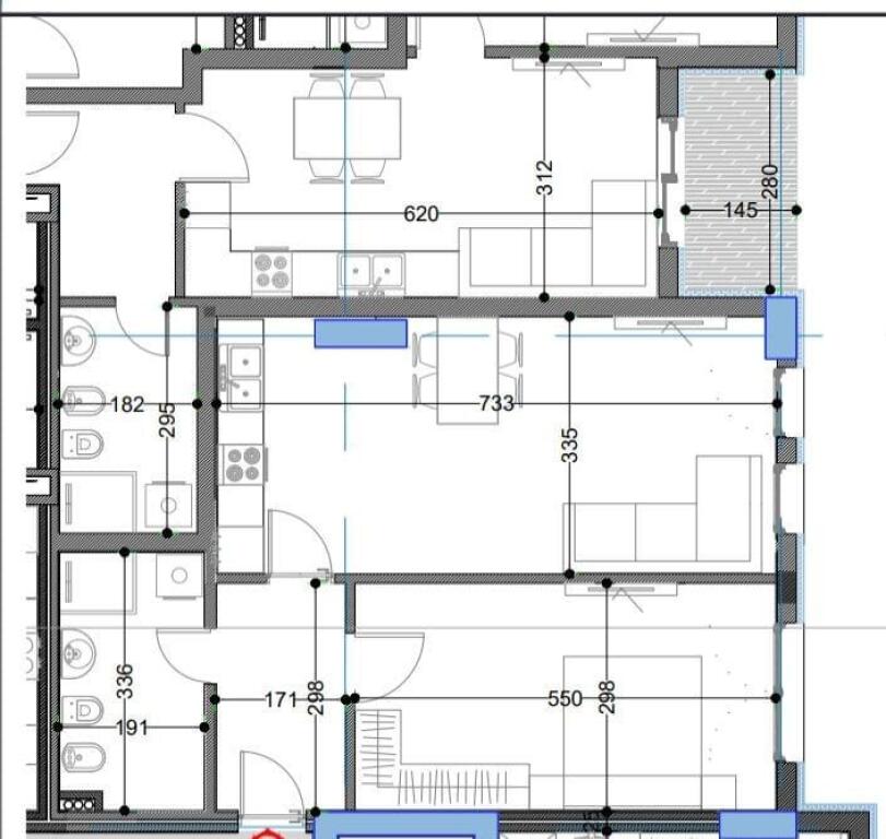 Apartament Ne Shitje 1+1 Ne Paskuqan (ID B110523) Tirane