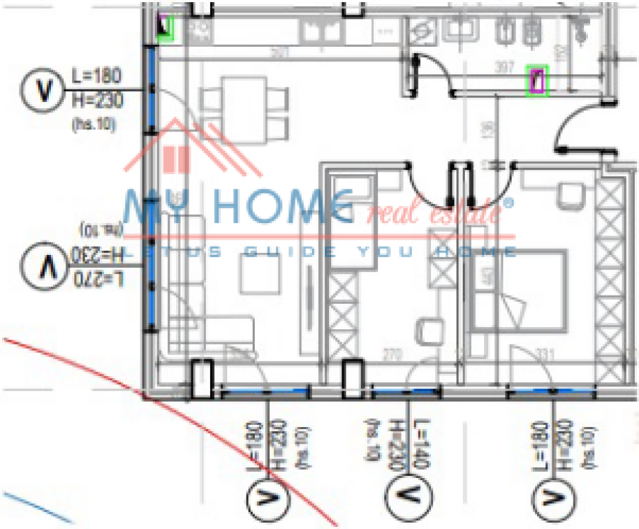Apartament 2+1 ne Shitje te Kodra e Diellit Tirane