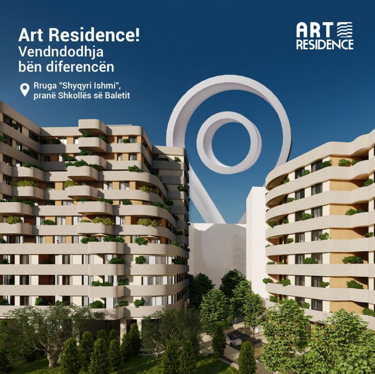 Apartment 2+1 for Sale – Art Residence, Tirana Center