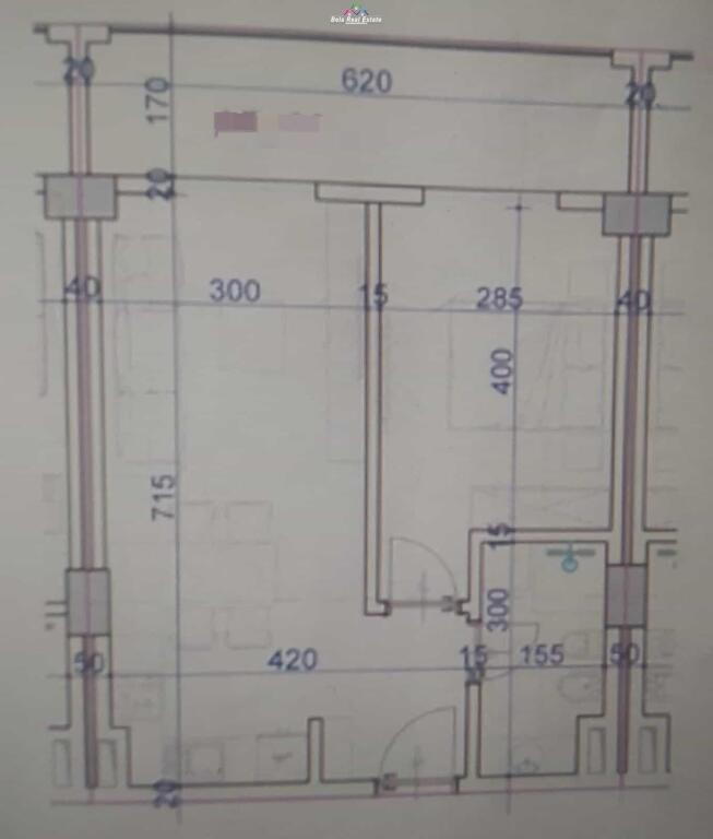 Apartament Ne Shitje 1+1 (ID B110532) Durres