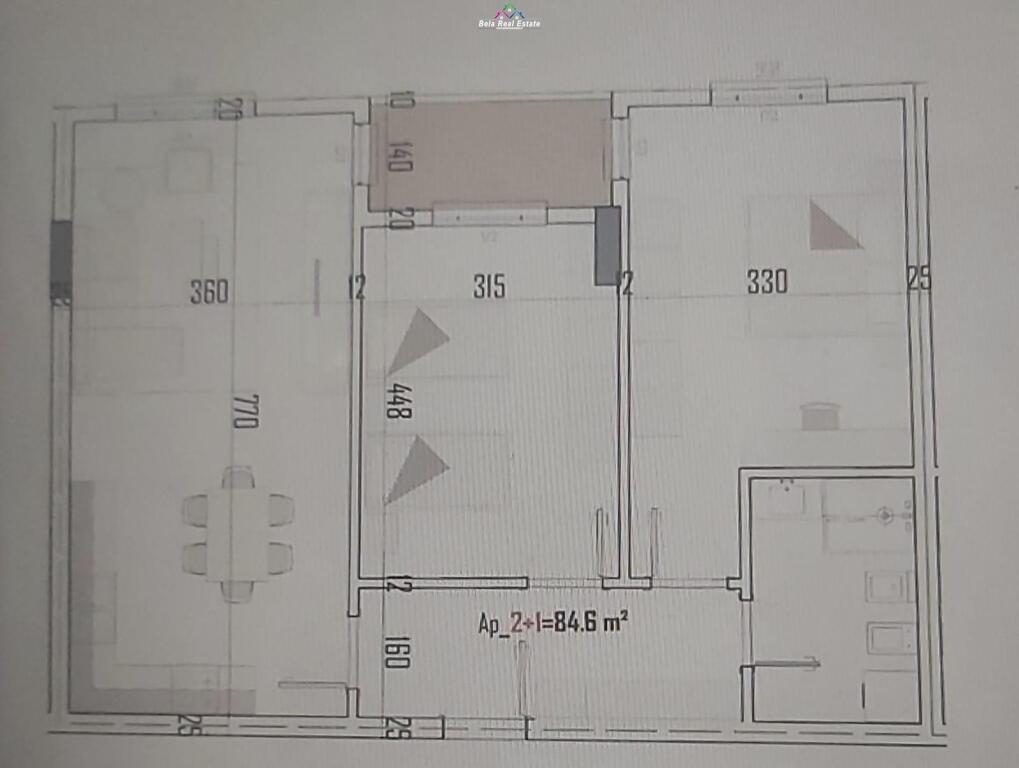 Apartament Ne Shitje 2+1 Ne Kamez (ID B120782) Tirane