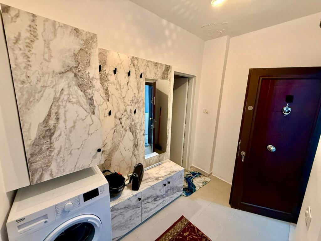 📣 RENT Apartment 1+1 📍 Near 21-Dhjetorit 🛣️ "Kavajes" Street ✨   🏢 Existing Building  🪜 4th Floor (No Elevator)  🛋️ Furnished With Modern Conditions  ✅Never Lived In Before   💶 Price 60,000 Leke/Month