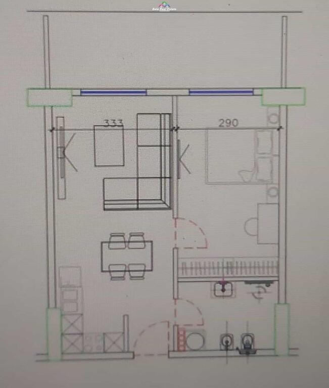 Appartamento In Vendita 1+1 A Shengjin ( ID B110534) Lezhe