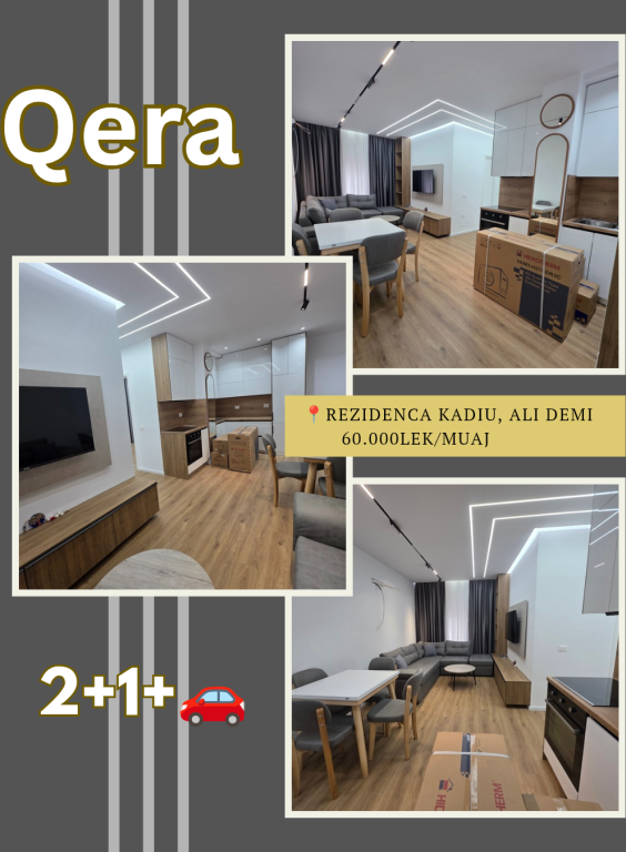 Apartment for rent 2+1, Kadiu Residence, Ali Demi