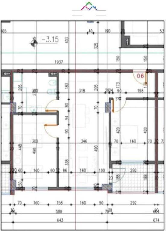 Apartament Ne Shitje 2+1 Ne Paskuqan( ID B120784) Tirane