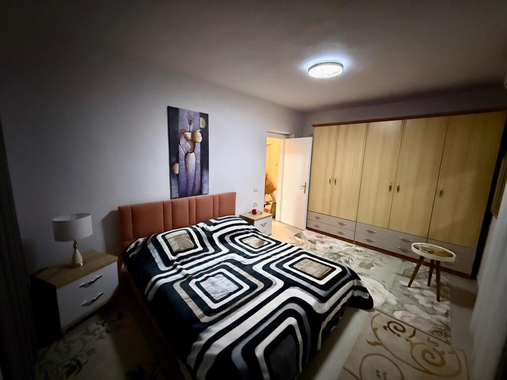 📣 RENT Apartment 1+1 📍 Near 21-Dhjetorit 🛣️ "Kavajes" Street ✨   🏢 Existing Building  🪜 4th Floor (No Elevator)  🛋️ Furnished With Modern Conditions  ✅Never Lived In Before   💶 Price 60,000 Leke/Month