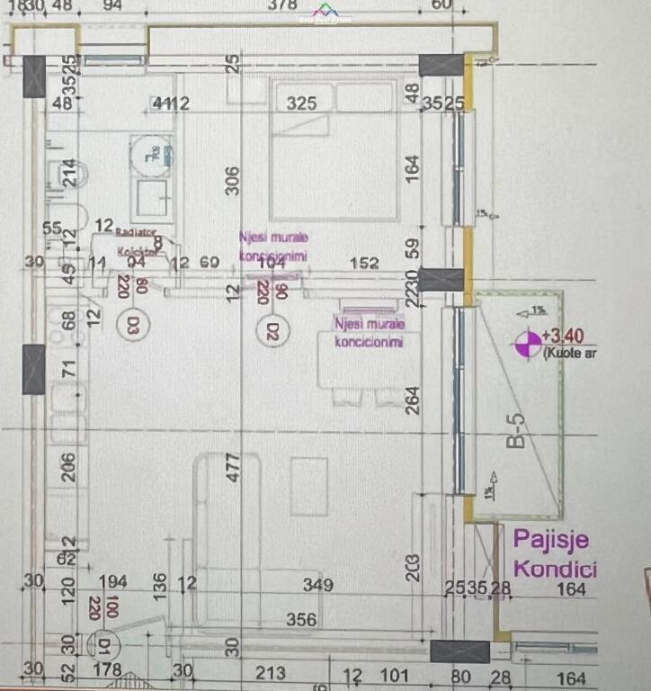 Apartament Ne Shitje 1+1 Ne Sauk (ID B110530) Tirane