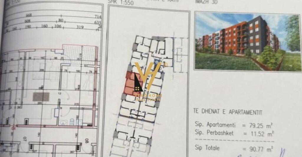 SHITET APARTAMENT 2+1 NE PASKUQAN 99.000 EURO