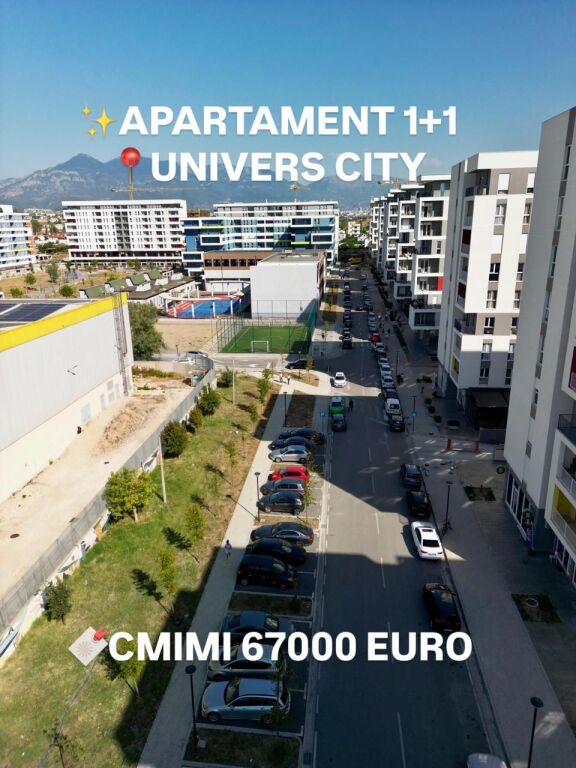 SHITET 1+1 UNIVERS CITY 67,000 EURO