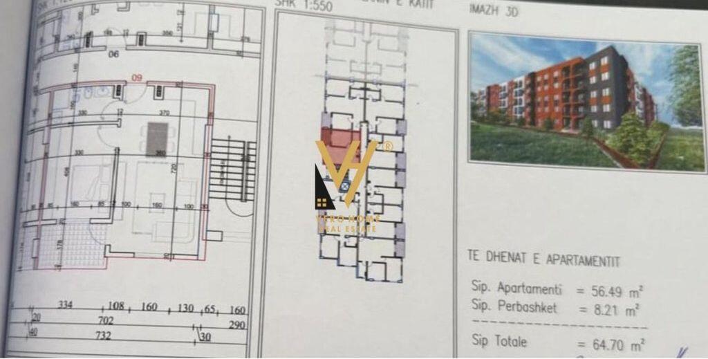 APPARTAMENTO 1+1 IN VENDITA A PASKUQAN 70.000 EURO