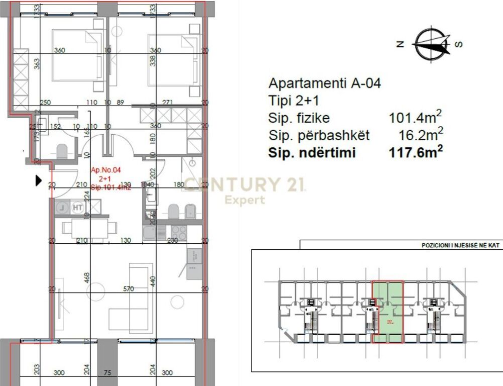 APARTMENT IN THE LALZIO BAY 2+1 FOR SALE