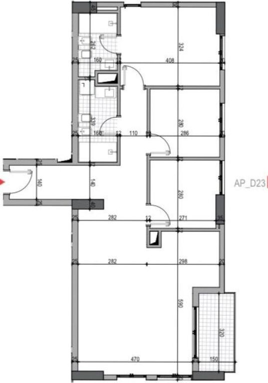 VENDESI APPARTAMENTO 3+1 VIA 5 MAJI 179.000 EURO