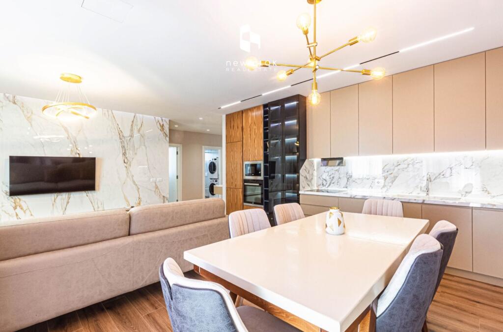 Me Qera: Luxury 3+1+2wc &amp; P.Parkimi 📍Astiri - Eglo || 126m2 || 100% e Investuar &amp; Kompletuar || 1050€/muaj