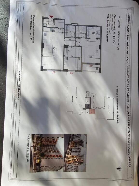 APARTAMENT 2+1 NE SHITJE NE REZIDENCEN ME TE RE QE PO NDERTOHET
