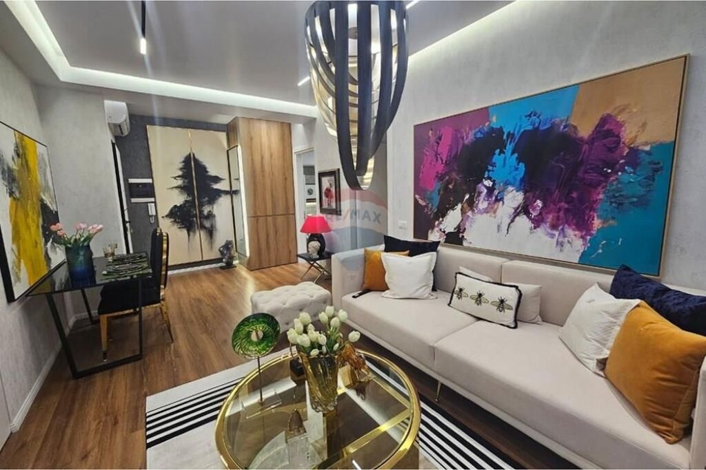 Luxury 1+1 apartment for rent at 21-Dhjetori!