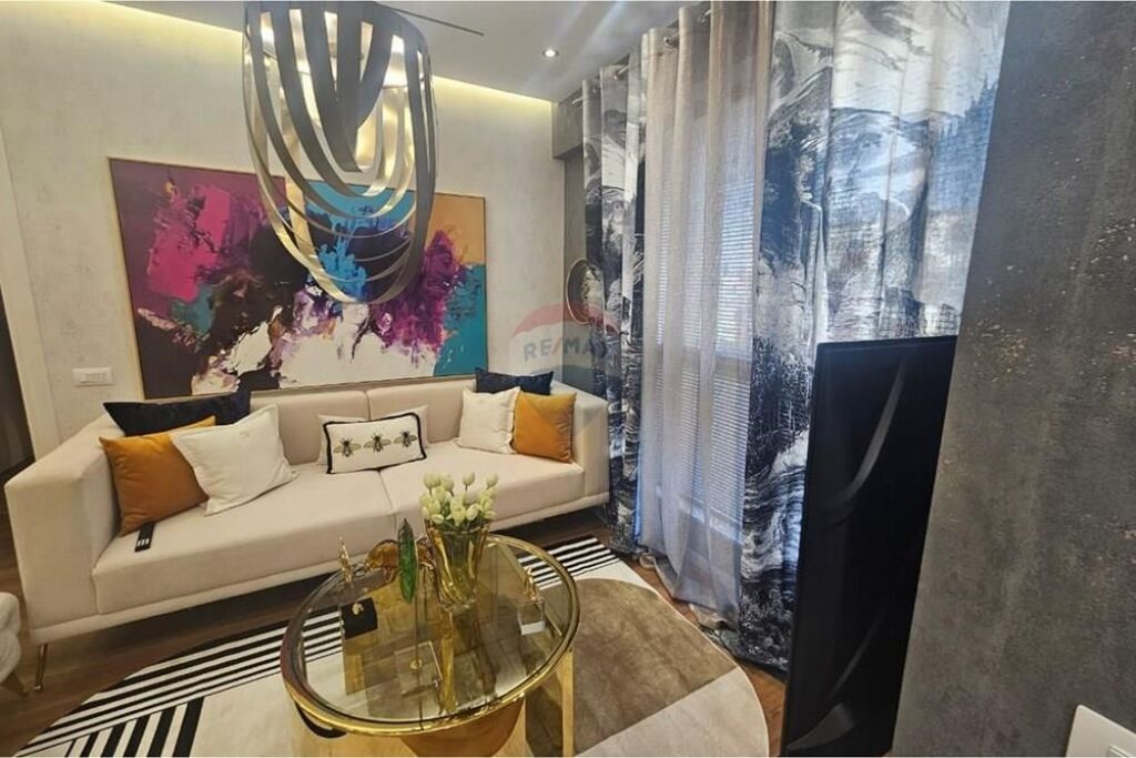 Luxury 1+1 apartment for rent at 21-Dhjetori!