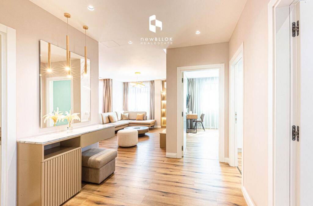 Me Qera: Luxury 3+1+2wc &amp; P.Parkimi 📍Astiri - Eglo || 126m2 || 100% e Investuar &amp; Kompletuar || 1050€/muaj