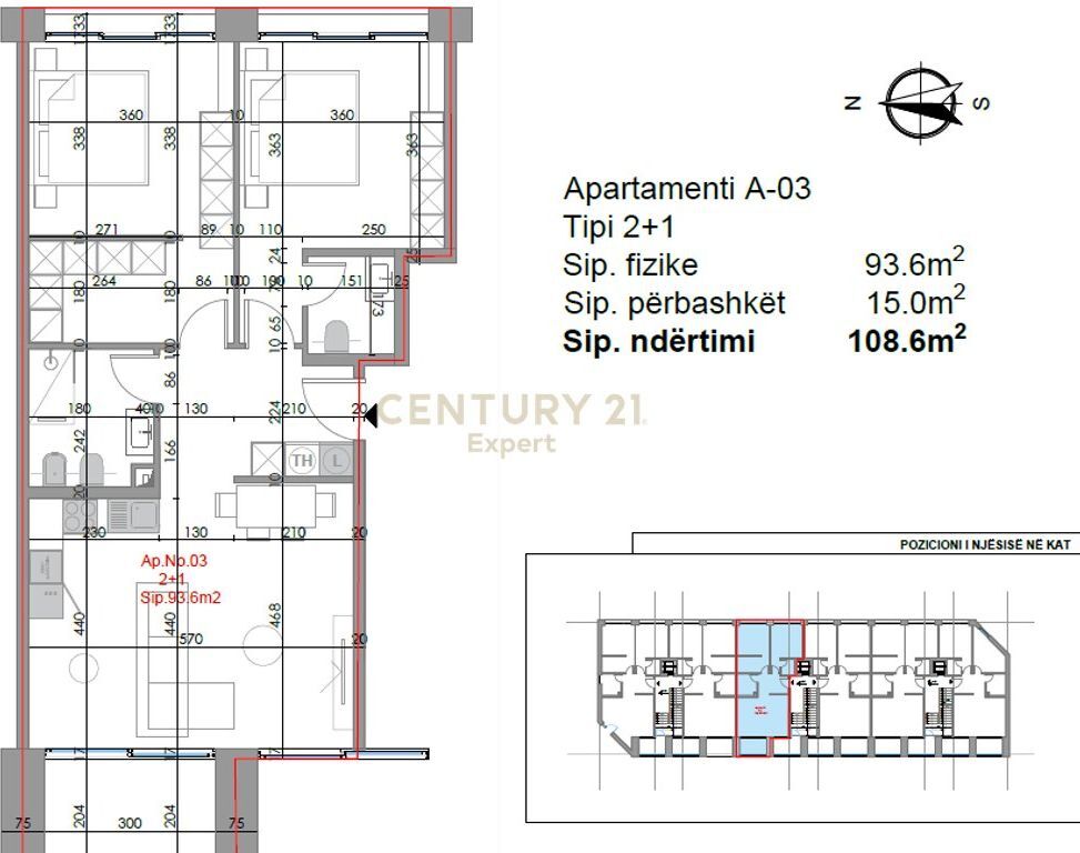 APARTMENT IN THE LALZIO BAY 2+1 FOR SALE