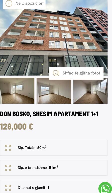 Apartament luksoz për shitje në Lake View Residence