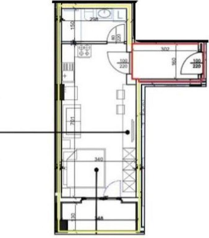 MONOLOCALE IN VENDITA 46 M2 LAPRAKE 75.800 EURO
