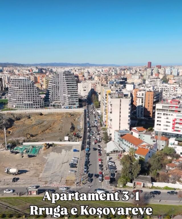 Apartament 3+1+2 për shitje në Rrugën e Kosovareve,
