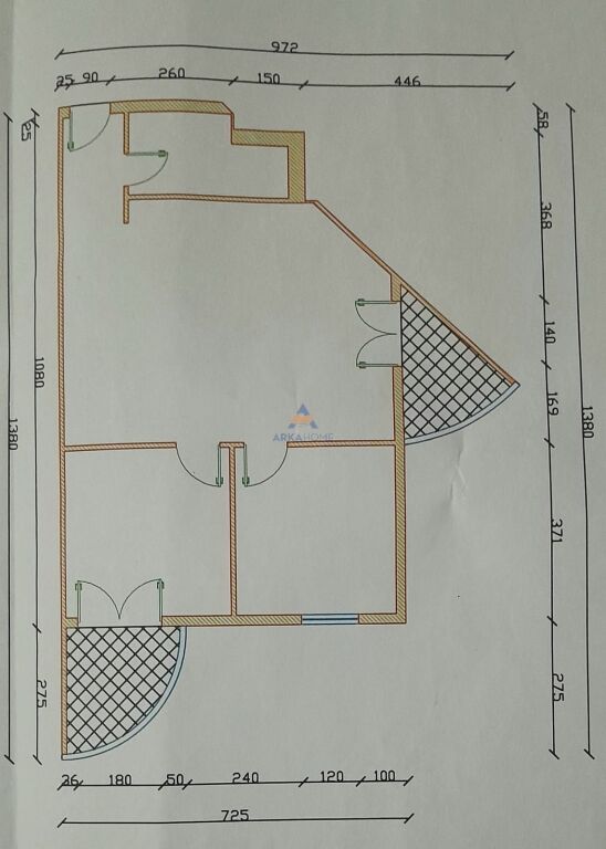 SHITET APARTAMENT 2+1+BALLKON "KULLA E ARBERIT DON BOSKO" 15500000 LEKE