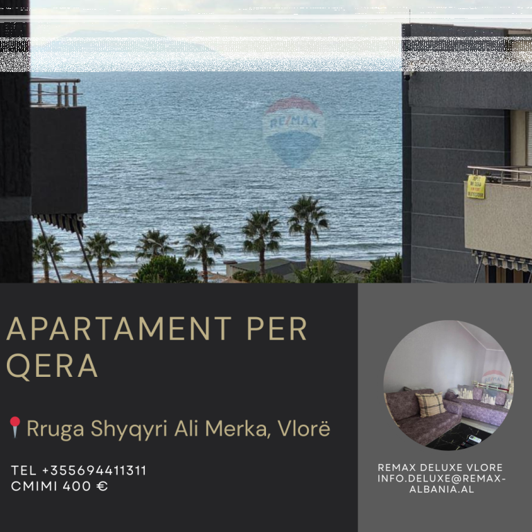 Apartament 1+1 me Qera